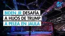 Biden Jr. desafía a los hijos mayores de Trump a una pelea en jaula