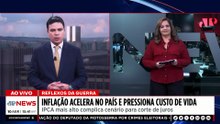 Inflação acelera no país e pressiona custo de vida; Denise Campos analisa | TEMPO REAL