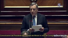 Draghi: "Spetta a tutti noi aiutare l'Ucraina a rinascere"