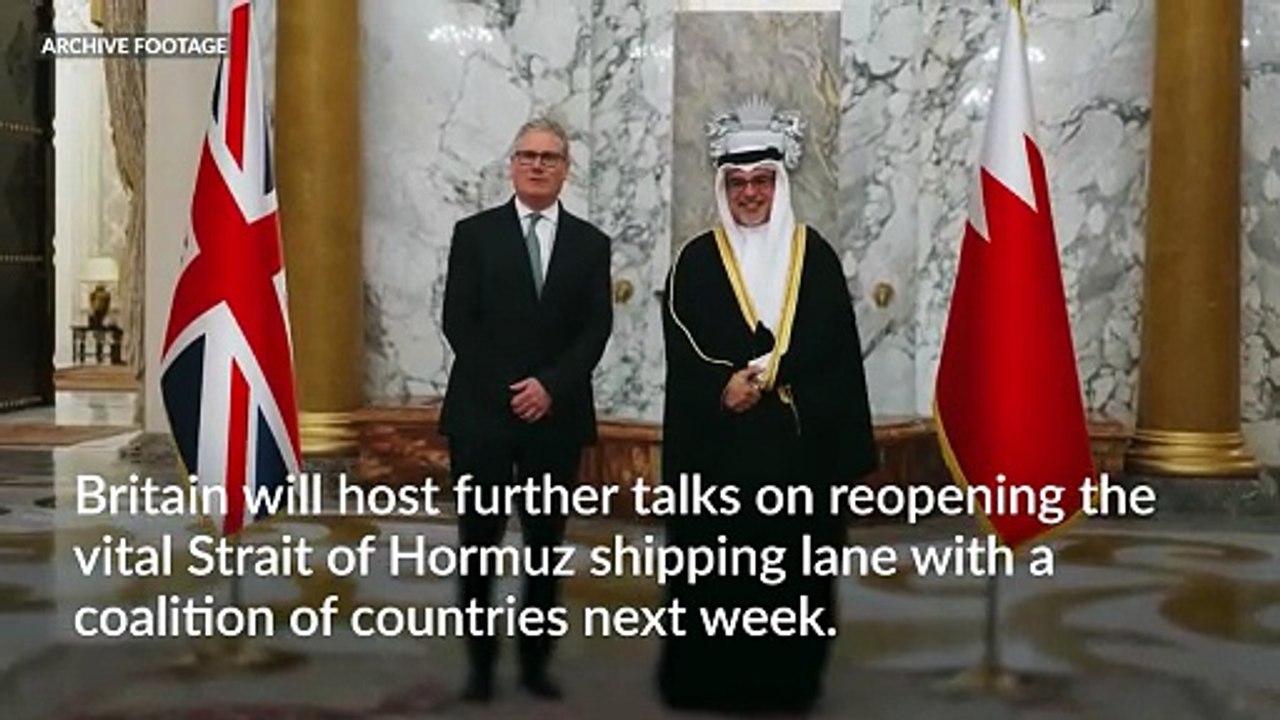 UK to host more talks on reopening Strait of Hormuz shipping route