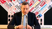Draghi: "Per Putin non è ancora momento del cessate fuoco"