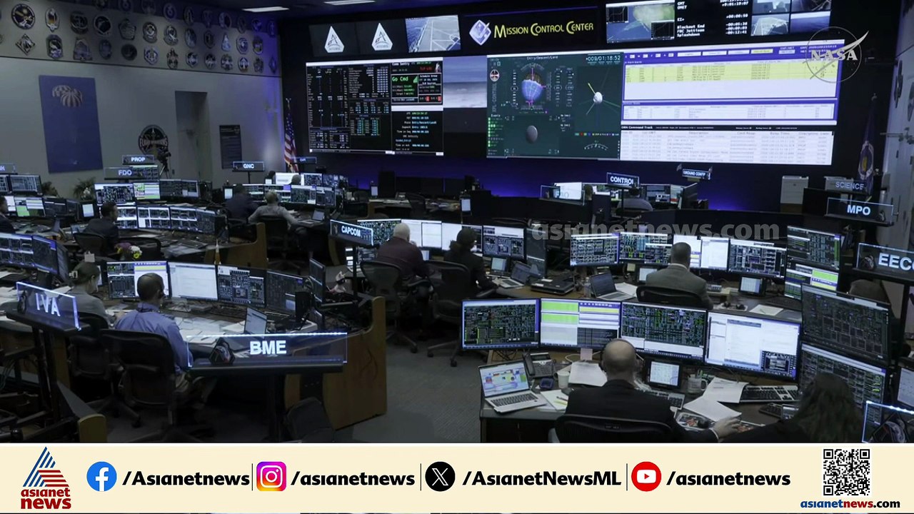 ആർട്ടെമിസ് 2 സംഘം ഭൂമിയുടെ അന്തരീക്ഷത്തിൽ പ്രവേശിച്ചു; നിമിഷങ്ങൾക്കകം സ്പ്ലാഷ് ഡൗൺ