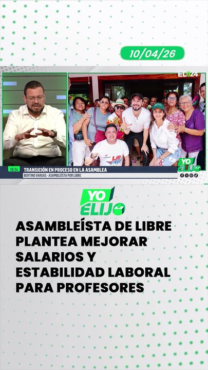 Asambleísta de Libre plantea mejorar salarios y estabilidad laboral para profesores