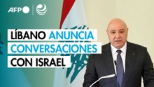 Presidencia de Líbano anuncia conversaciones con Israel el martes en Washington