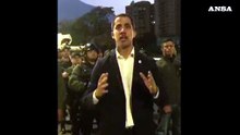Venezuela, l'appello di Guaidò alla rivolta militare