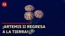 Así fue el amerizaje de Artemis II en el Océano Pacífico