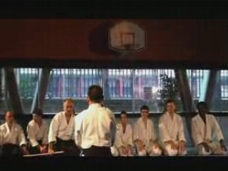 Demonstration d'Aikido Shinai laser