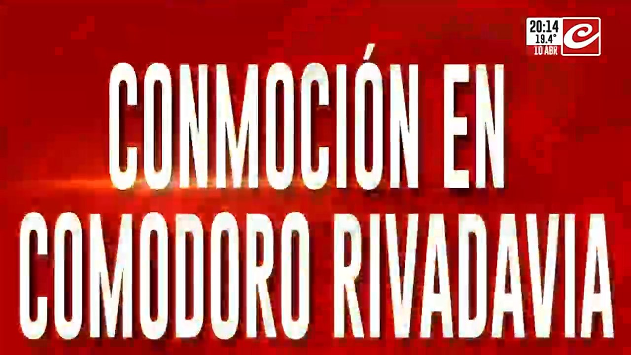 Conmoción en Comodoro Rivadavia