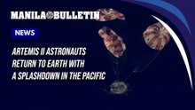 Artemis II astronauts return to Earth with a splashdown in the Pacific