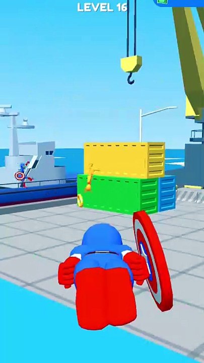 Human Ragdoll Shooter Gameplay |Level 16| #gaming #trending #asmr #humanragdollshooter