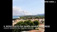 Fiamme a Tortolì