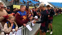 AFL teams hold open training sessions at Barossa Valley ahead of two matches