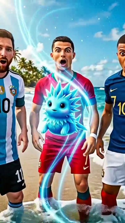 Ronaldo’s Magic Beach Summon 🌊