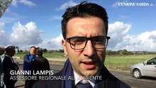 Sardara, l’assessore Lampis nel canale dei veleni