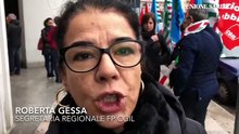 Aias, lavoratori di nuovo in piazza: “Pagateci gli stipendi arretrati”