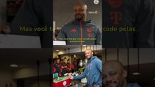 Jogadores do Bayern de Munique fazem festa de aniversário para Kompany