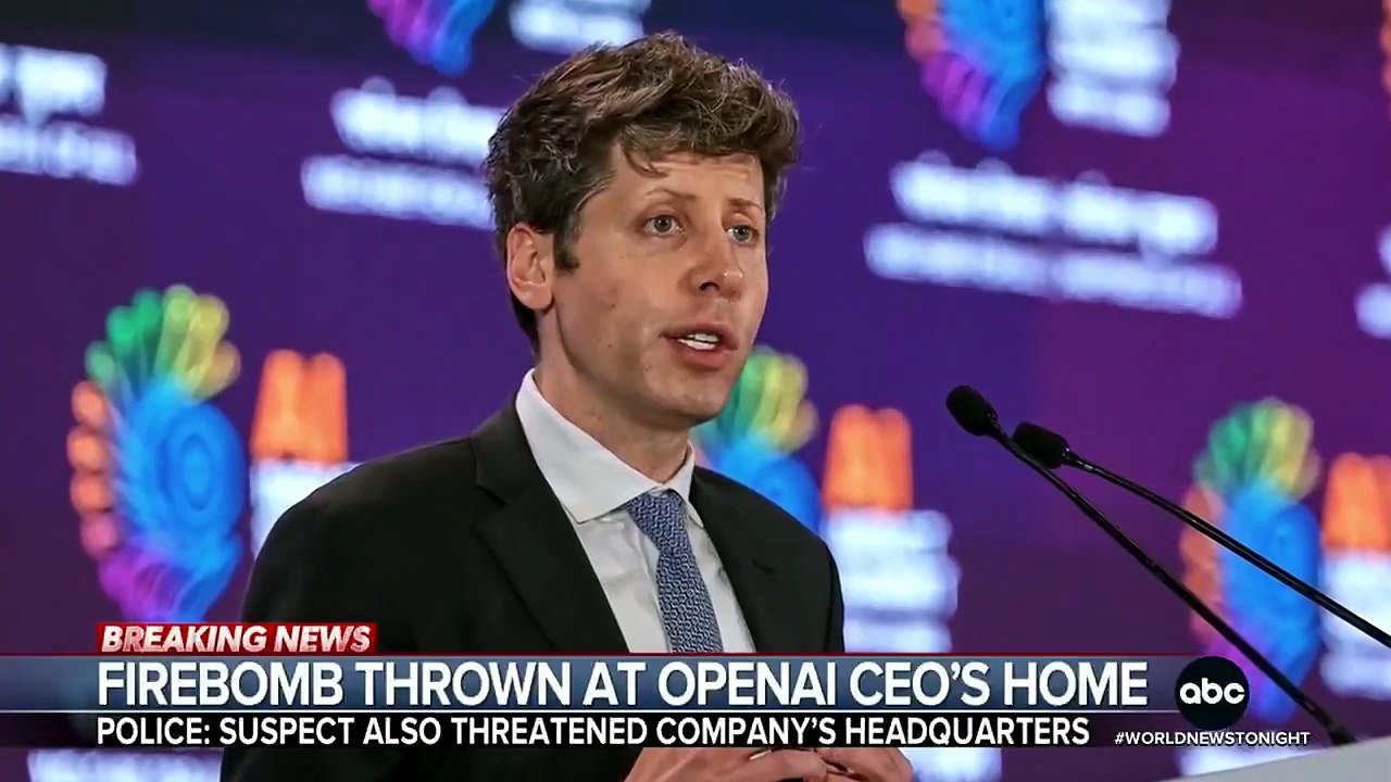 La luxueuse maison californienne de Sam Altman, patron d'OpenAI, a été touchée cette nuit par un jet de cocktail Molotov, après plusieurs menaces visant la société