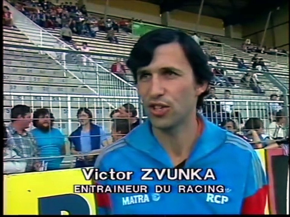 AUXERRE - RACING CF  - 1985 - SAISON 1984/1985 -