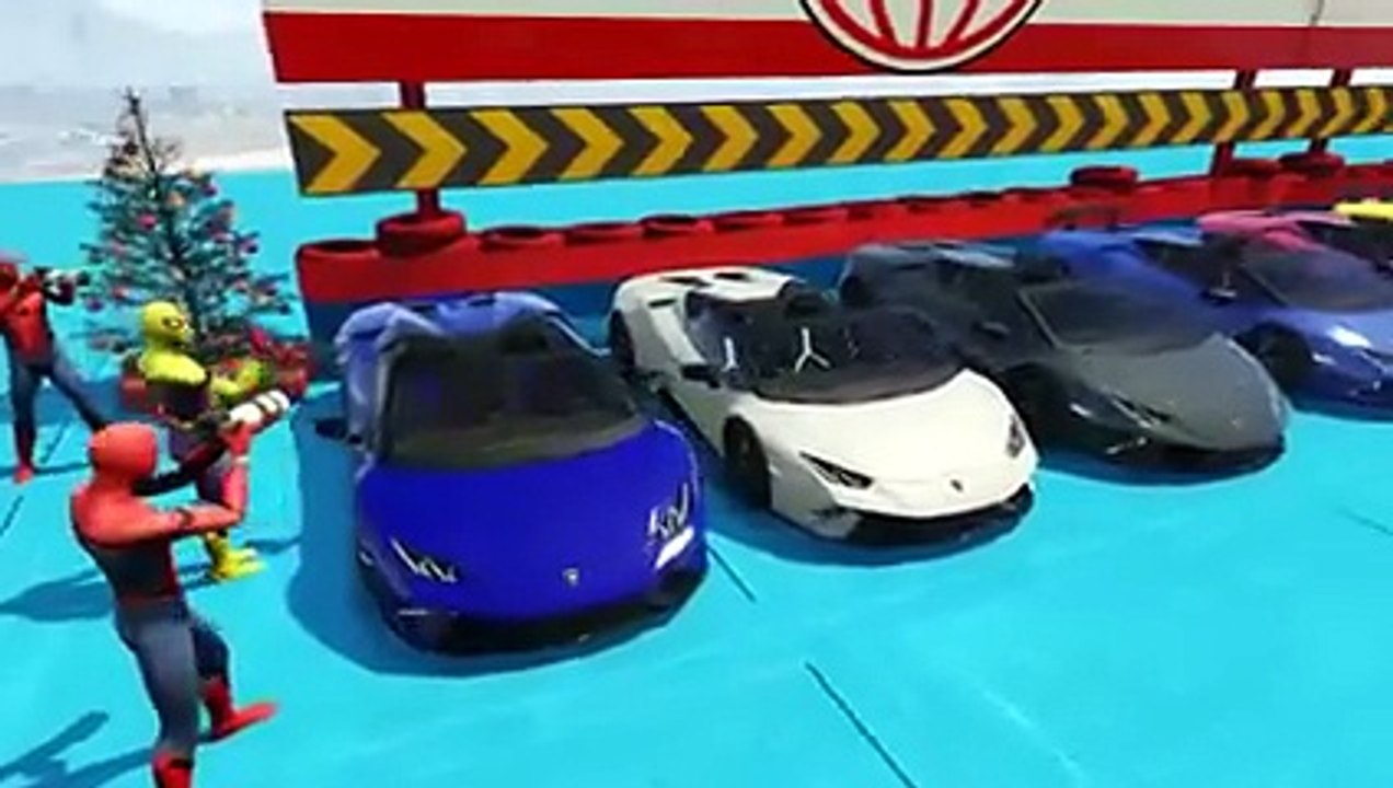 الرجل العنكبوت انقاذ باتمان Spider-Man Rescue batman vs iron man vs venom funny Game GTA 5 superhero