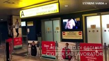 Cagliari, aeroporto “chiuso” e isolato: scatta la cassa integrazione per 540 dipendenti