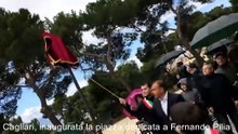 Cagliari, inaugurata una piazza intitolata a Fernando Pilia