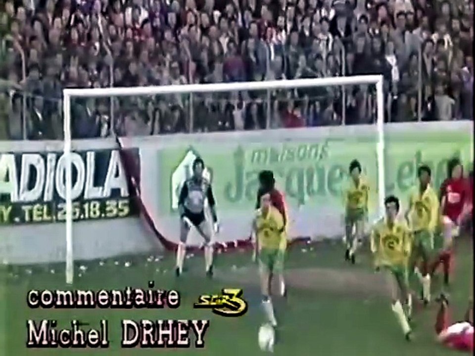 NIMES - NANTES - 1985 - SAISON 1984/1985 -