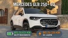Mercedes GLB 250+ mit EQ Technologie in Polarweiß: Das kann der neue GLB