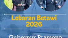 Lebaran Betawi 2026Gubernur Pramono Larang Ondel-ondel di Jalanan