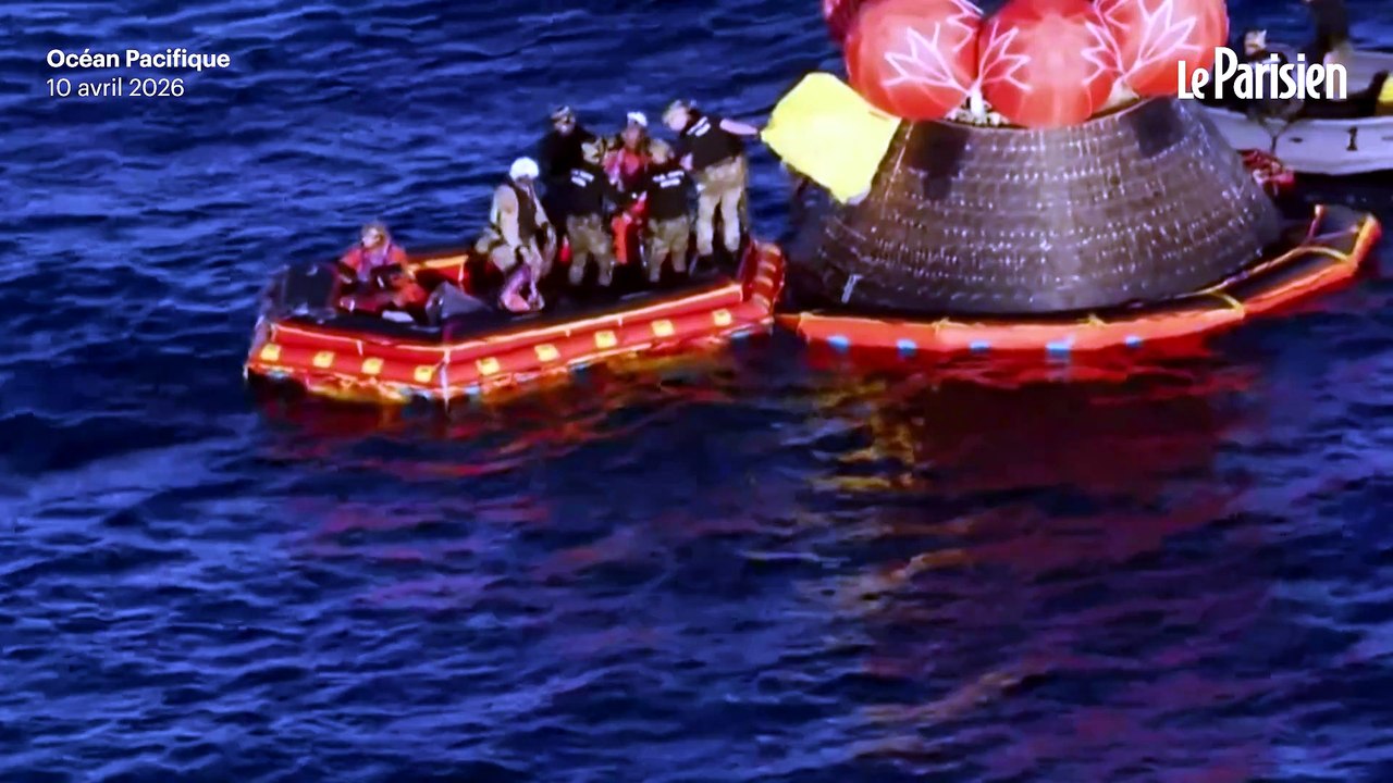 « Splashdown ! » : les astronautes d’Artemis II de retour sur Terre