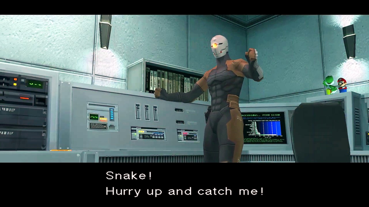 Metal Gear Solid The Twin Snakes - Boss Fight - Cyborg Ninja