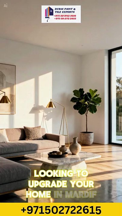 interior house painting services Mardif Dubai
