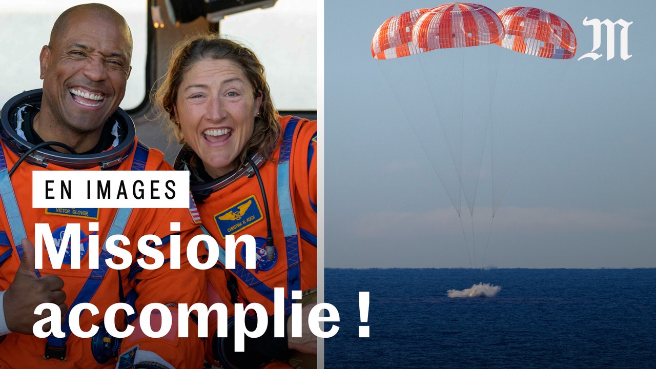Les astronautes d'Artemis-2 sont de retour sur...
