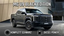 2026 MG U9 Black Edition: Mehr Style für den Pickup-Alltag
