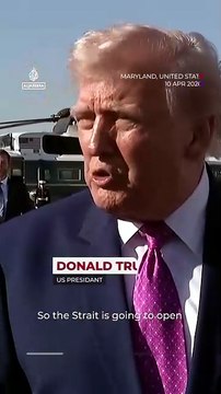 Trump says Strait of Hormuz to reopen soon as US, Iran head to talks US-Israel war on Iran News Al Jazeera
