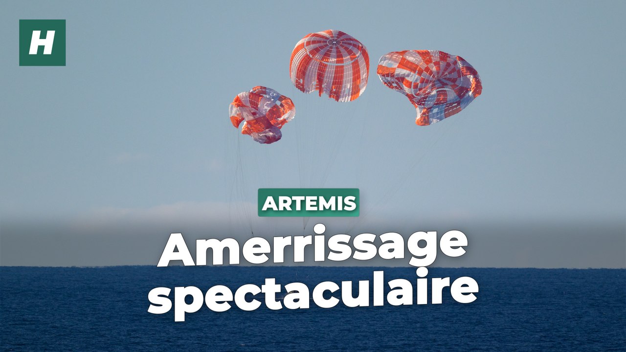 La mission Artémis de retour sur Terre saine et sauve entre dans l’Histoire