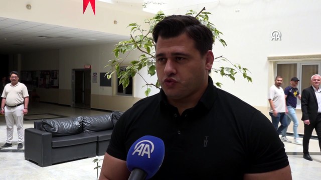 Rıza Kayaalp'in 2028 Los Angeles Olimpiyatları'ndaki hedefi altın madalya | Ajansspor | AA
