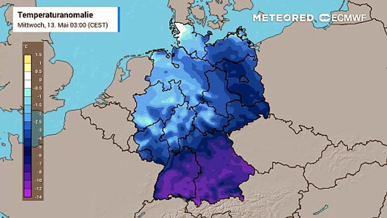 Kälteschock an Christi Himmelfahrt!