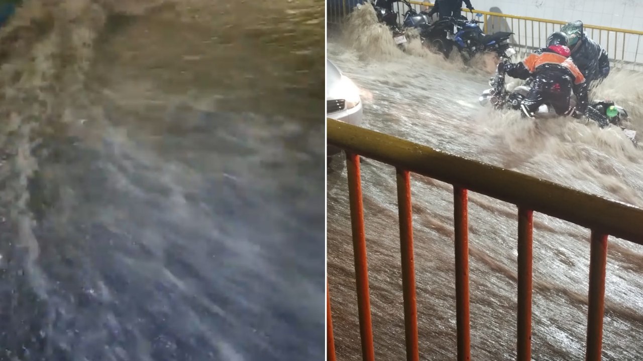 Activa CDMX Alerta Naranja por lluvias y granizo; se registran inundaciones en Tlalpan