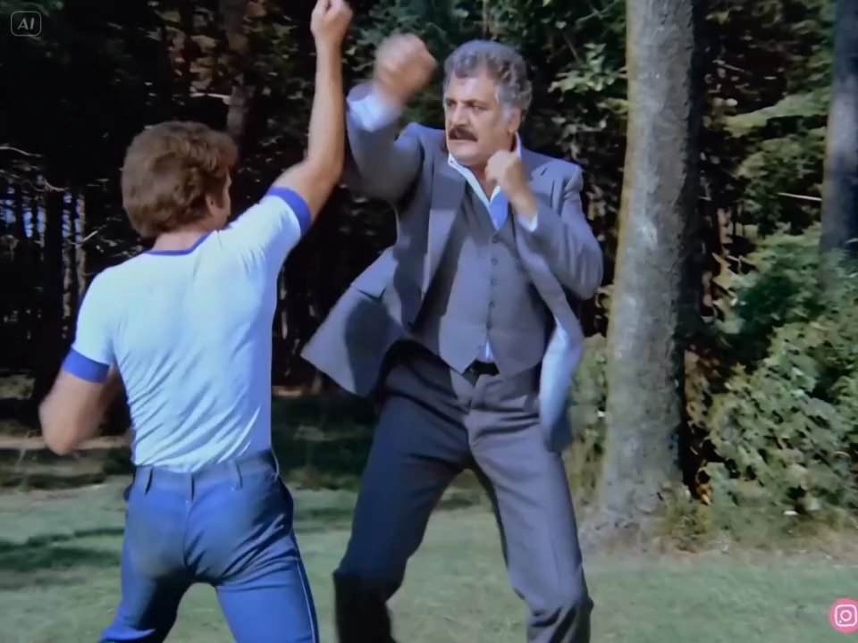 İki Cambaz Filminde Kesilen Sahneler (Yapay Zeka)