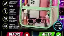 Clear Stadium Backpack | Viral Transparent Bag Everyone Is Taking To Concerts!