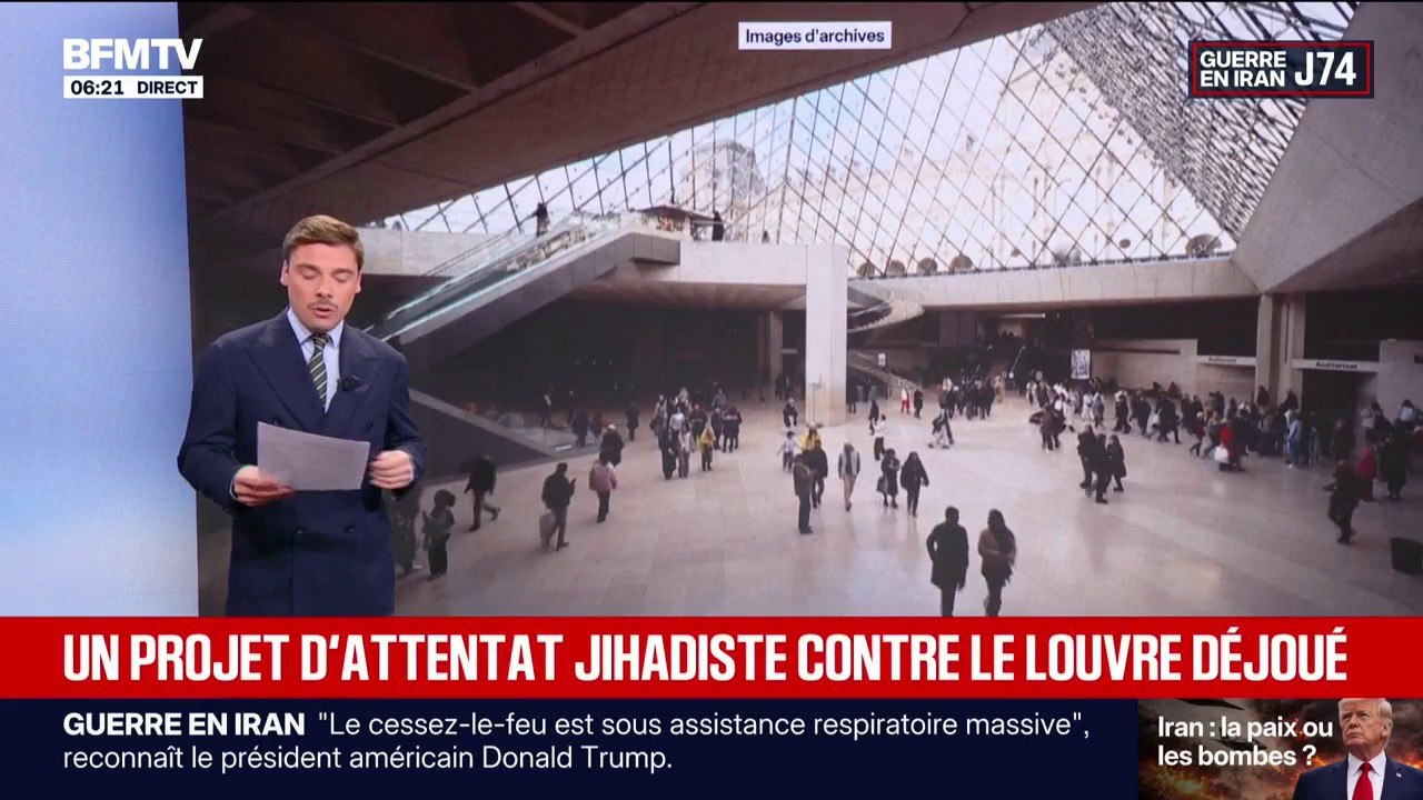 Un homme de 27 ans interpellé soupçonné d'avoir fomenté un projet d'attaque "d'inspiration jihadiste" qui visait le musée du Louvre