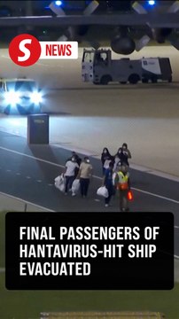 Passengers and crew from hantavirus-hit cruise ship arrive in Netherlands