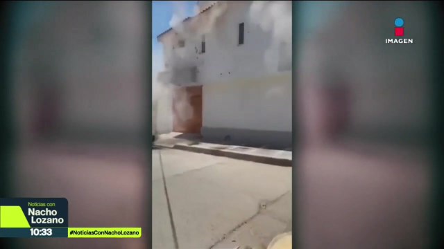 Balean una casa del gobernador con licencia de Sinaloa, Rubén Rocha Moya