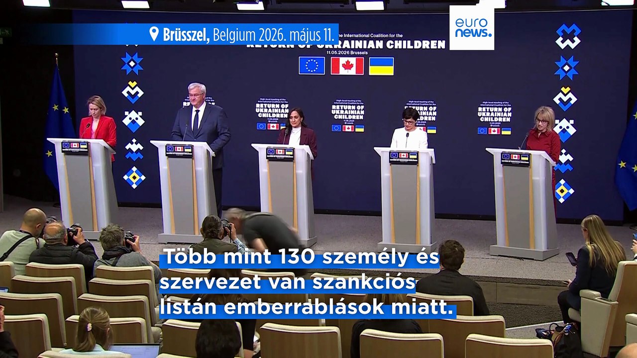 Tömeges ukrán gyermekrablások miatt újabb 16 sz...