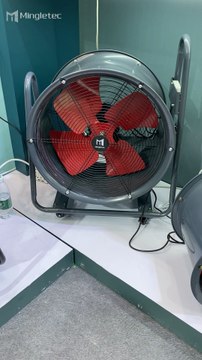 Mingletec moveable bldc industrial axial fan #Mingletec #bldc #industrialfan #axialfan #ventilation #factory #warehouse #manufacturer #fyp