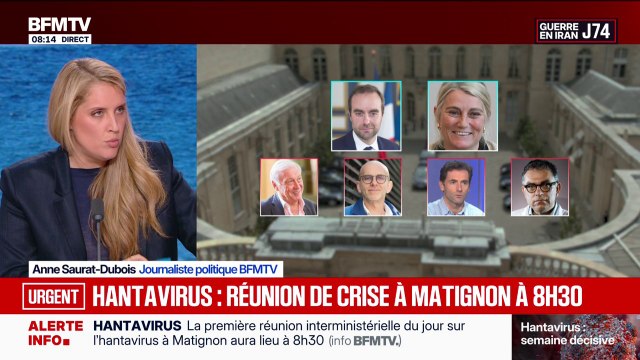 INFO BFMTV. Hantavirus: une réunion interministérielle est prévue à Matignon à 8h30