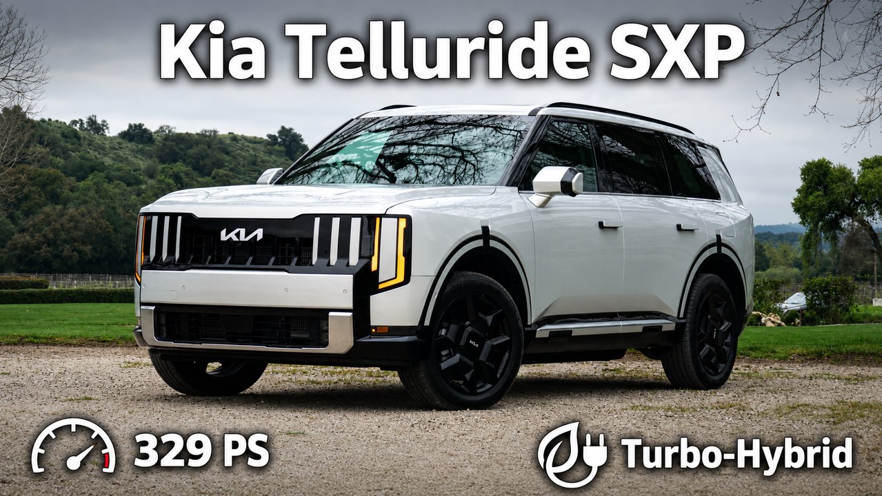 Kia Telluride SXP Turbo-Hybrid 2027: effizienter Familien-SUV