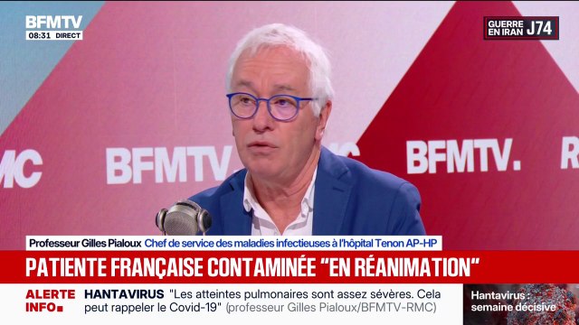 Hantavirus: C'est un virus qui mute beaucoup , affirme Gilles Pialoux, chef de service des maladies infectieuses à l'hôpital Tenon AP-HP
