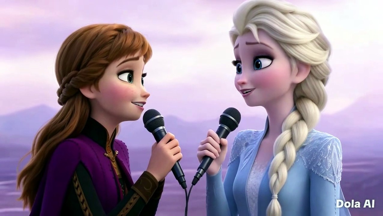 Elsa And Anna Singing #2