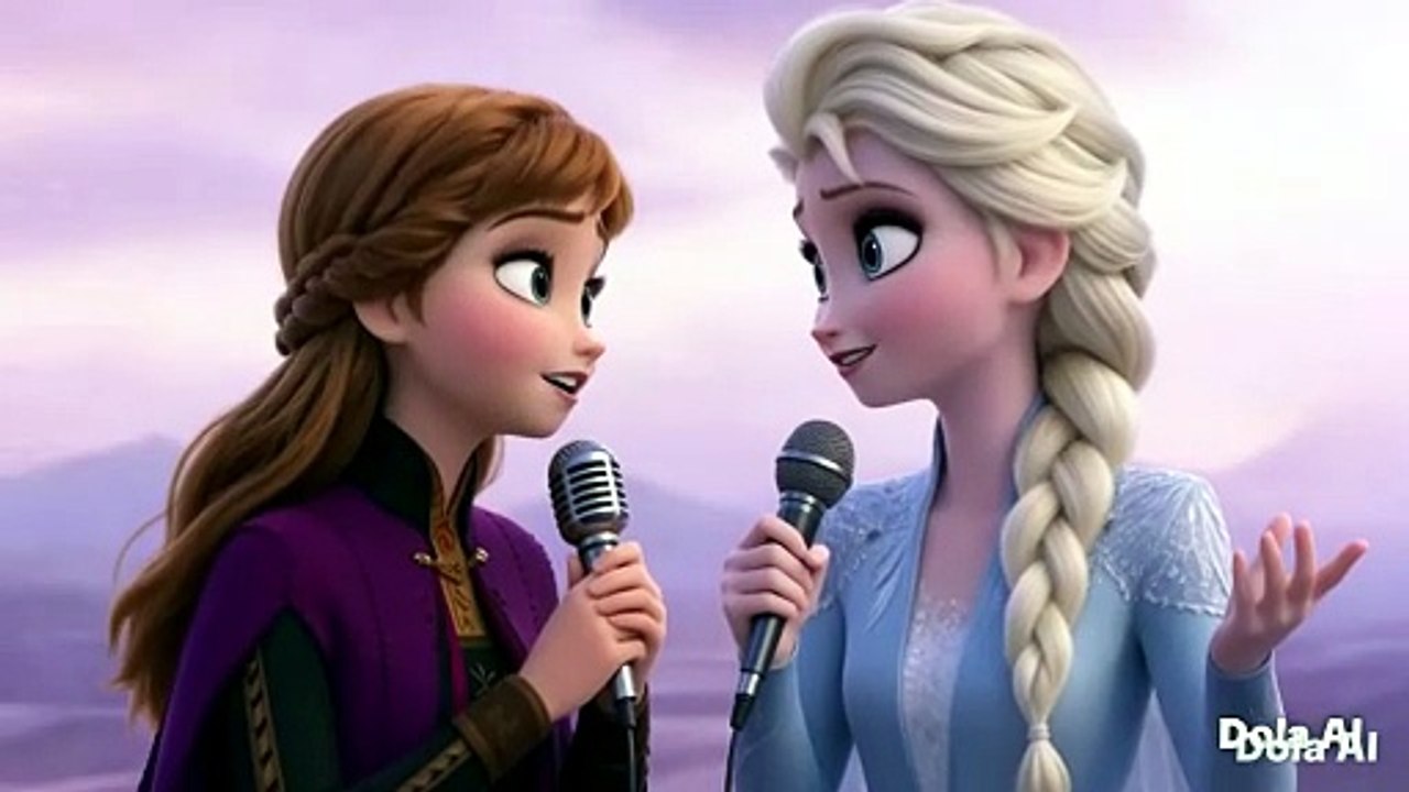 Elsa And Anna Singing #3